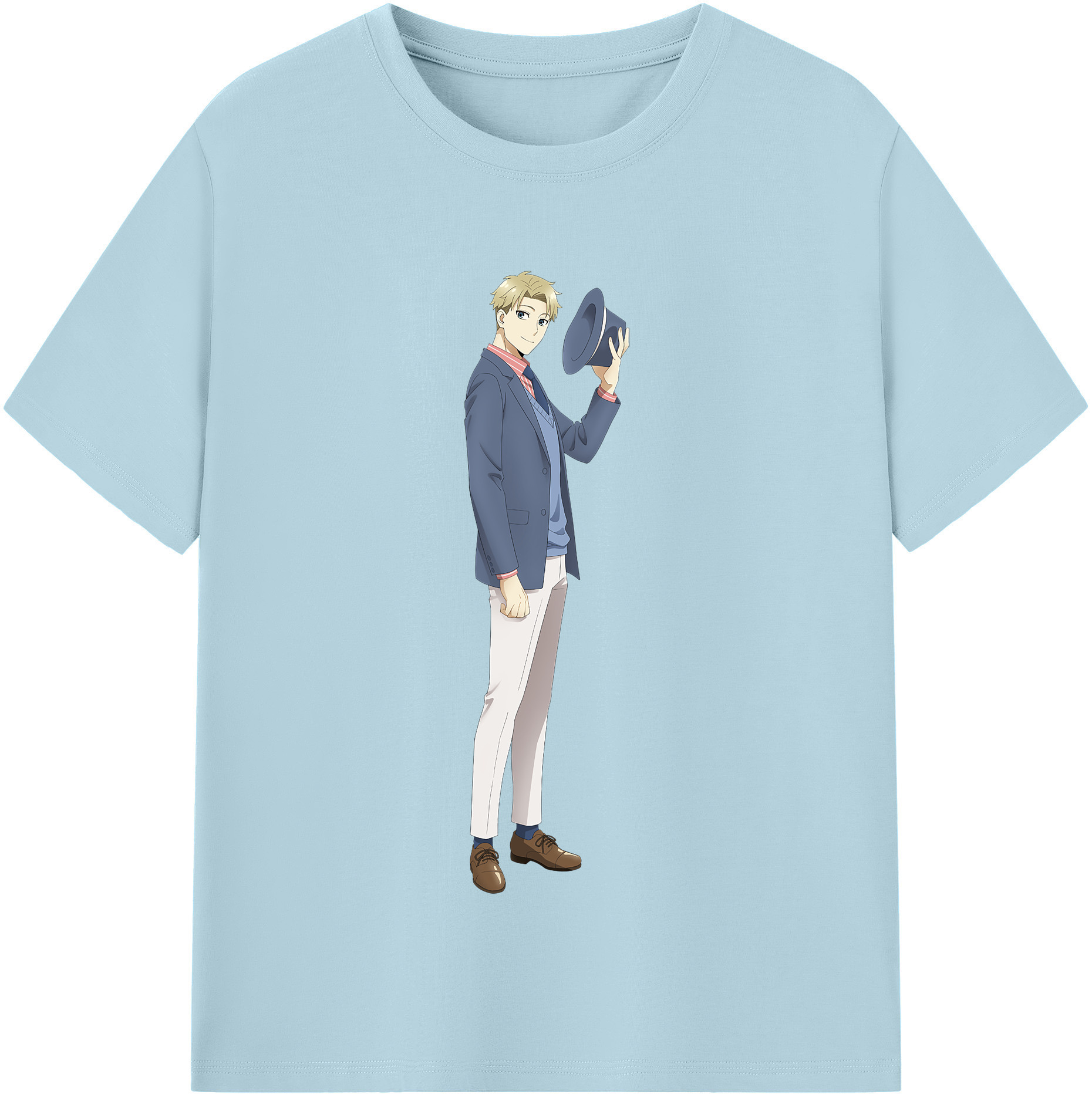 （画像用） SPY×FAMILY间谍家家酒 綿100％半袖Tシャツ（フロントプリント）
